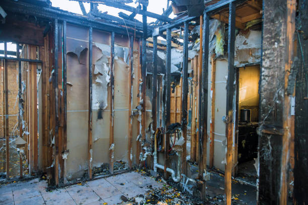 Professional Emergency Fire Cleanup technician working in Drexel Hill, PA
